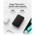 Belkin BoostCharge power bank 10000mAh, portable power bank with integrated cable PD 20W, fast charge USB-C power delivery, power bank fast charging for iPhone 16 series, iPad Pro, Galaxy S24 and more - Black
